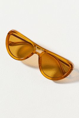 Eleventh Hour Wrapped Aviator Sunglasses