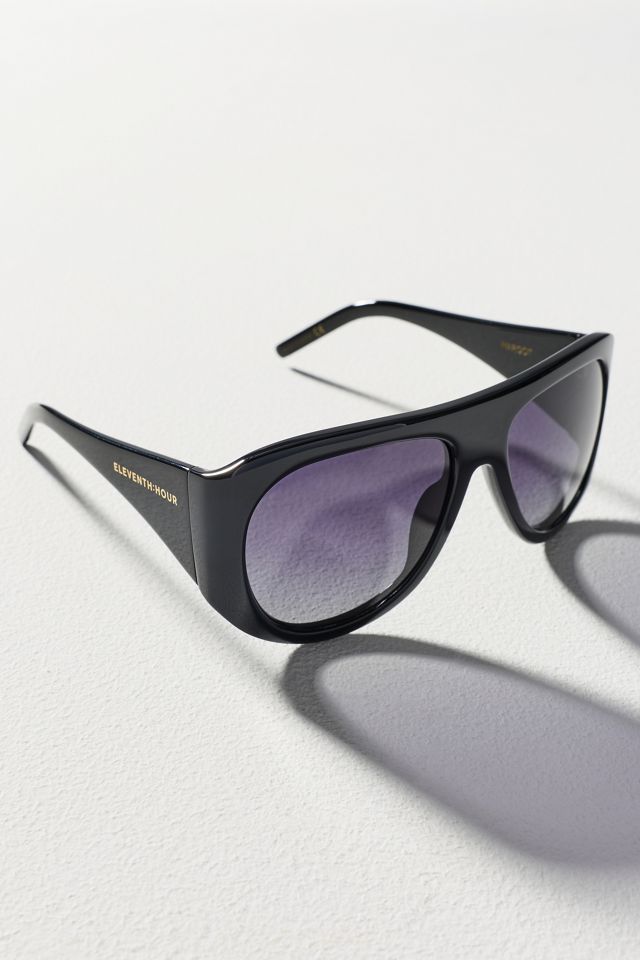 Eleventh Hour Oversized Aviator Sunglasses #1