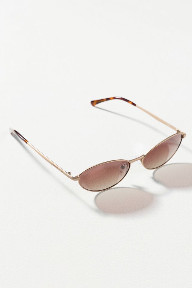 Eleventh Hour Oval Metal Frame Sunglasses #1