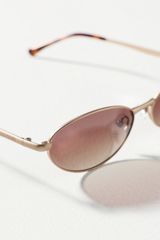 Eleventh Hour Oval Metal Frame Sunglasses #2