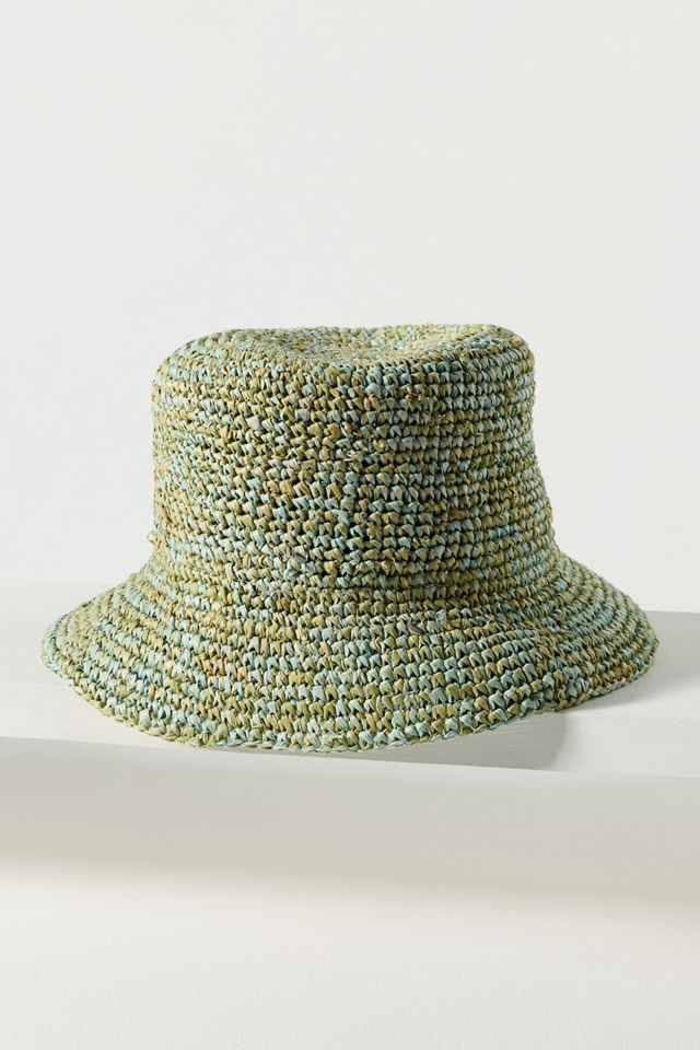 Wyeth Noa Raffia Bucket Hat #1