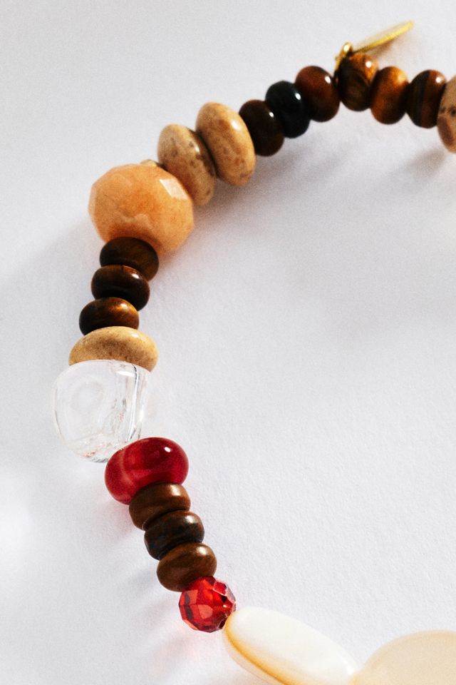 Organic Beaded Bracelet #1