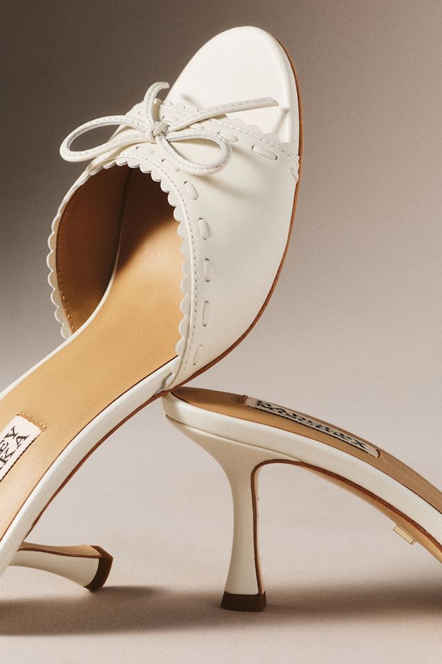 Badgley Mischka Yaritza Leather Heeled Sandals #1