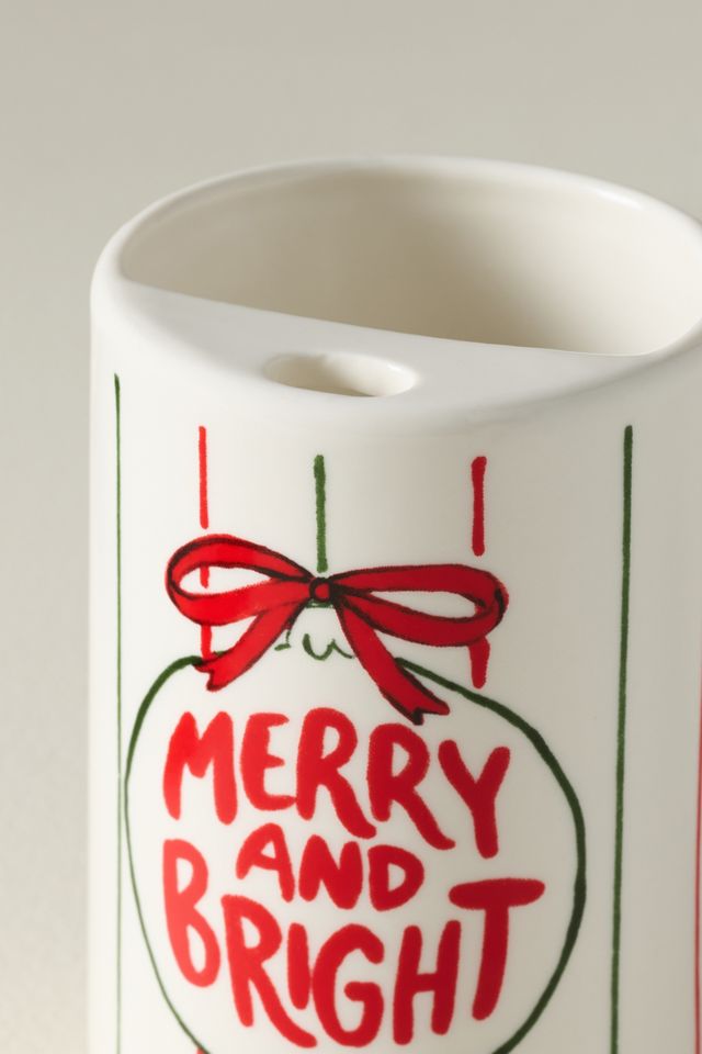 Pipe Dream Pottery Stoneware Holiday Demi Sipper #2