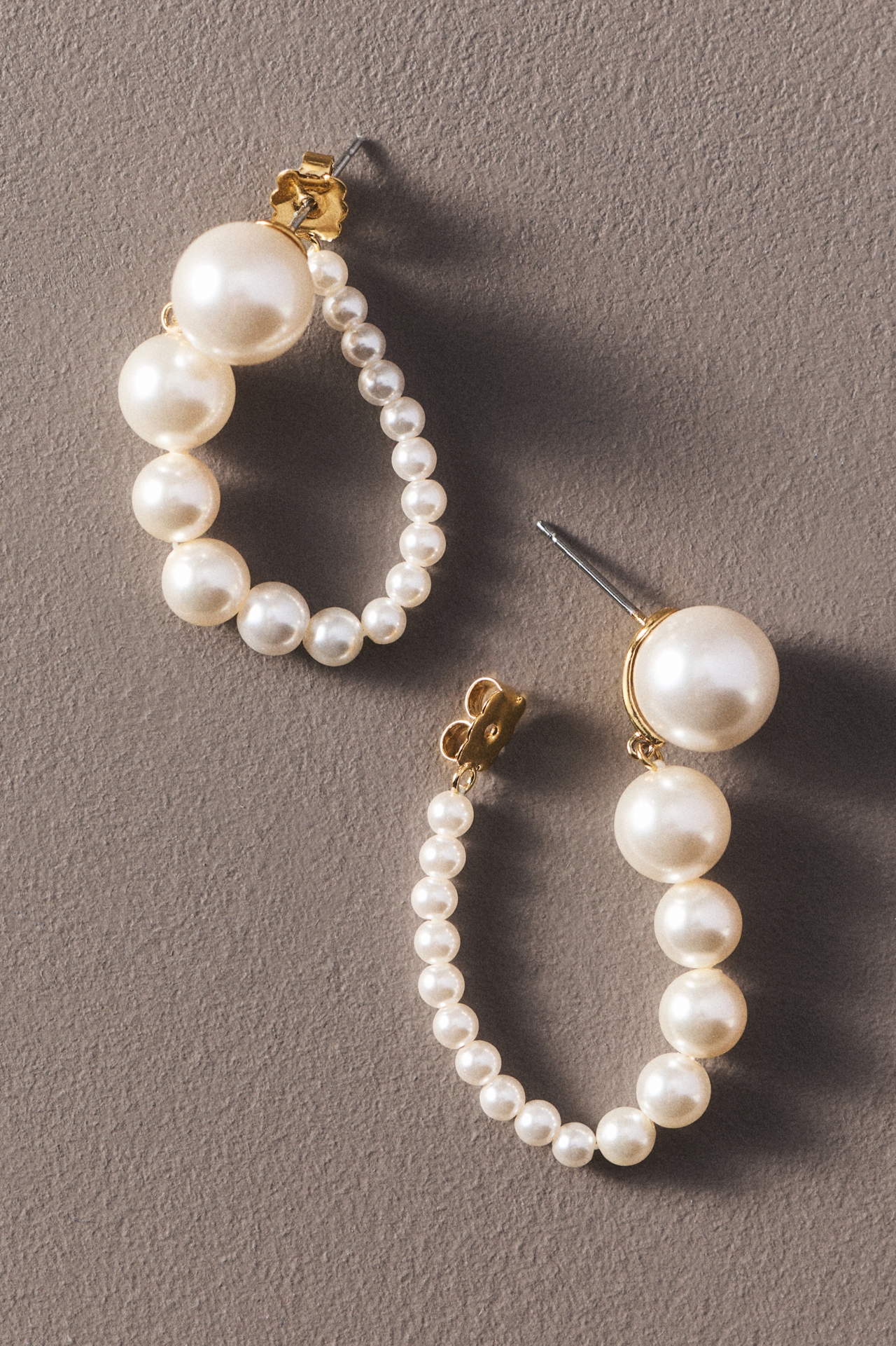 NADRI London Front-Back Pearl Earrings