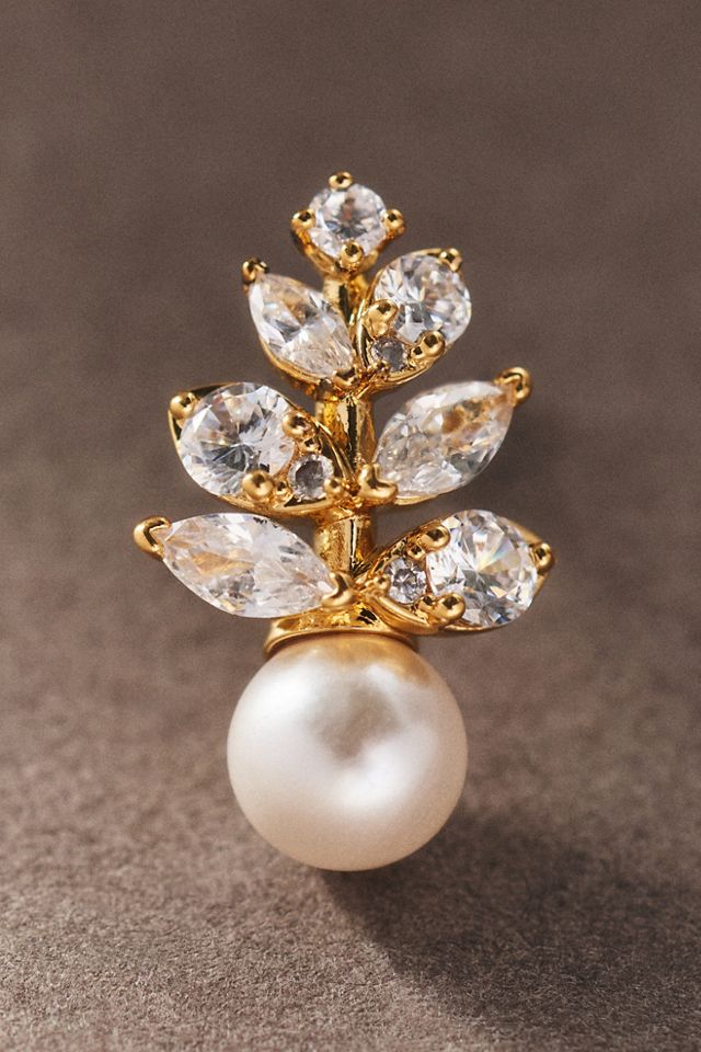 NADRI Baby's Breath Cluster Stud Earrings #1