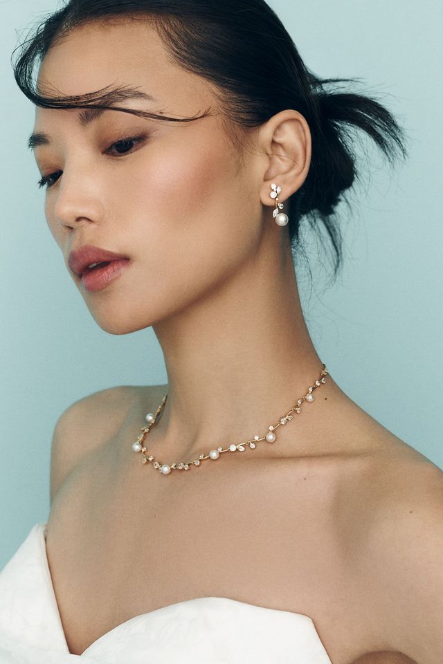 NADRI Baby's Breath Vine Earrings #2