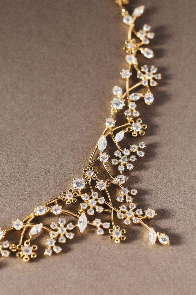 NADRI Baby's Breath Statement Necklace #1
