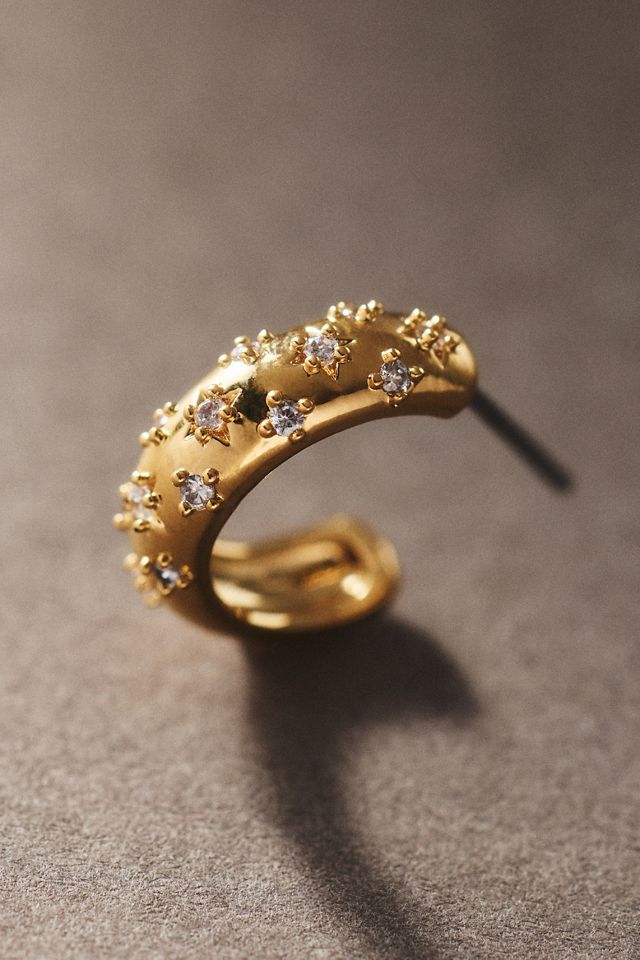 NADRI Starry Hoop Earrings #1