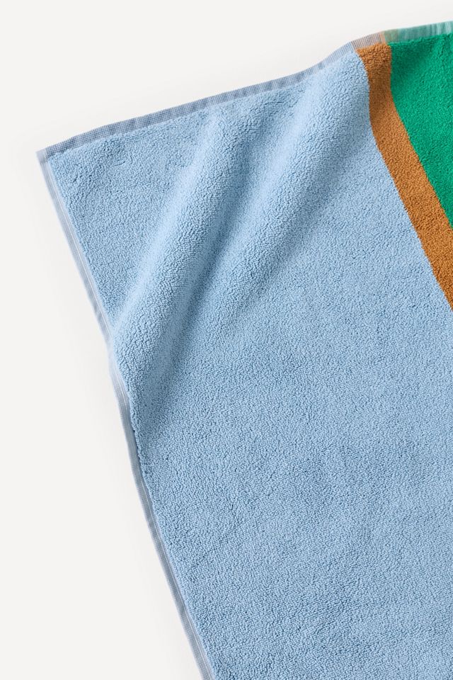 Cotton Reversible Striped Bath Mat #1