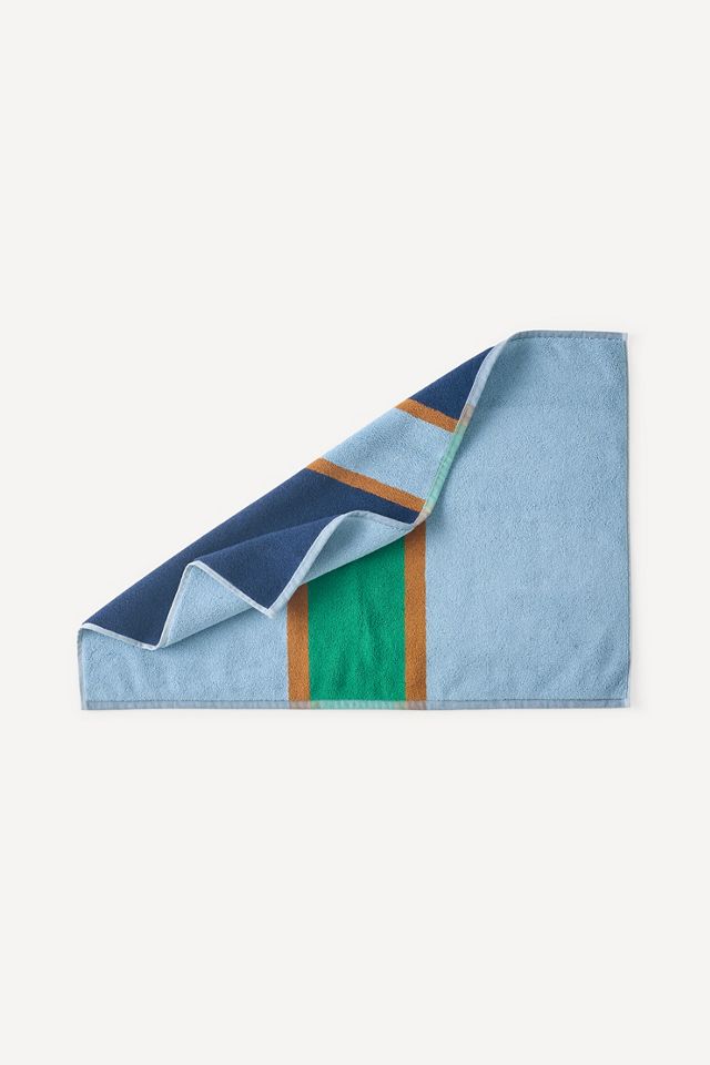 Cotton Reversible Striped Bath Mat #2