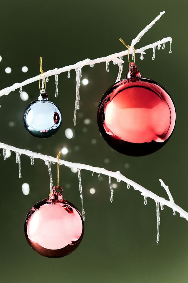 Mirrored Bauble Ornaments #1