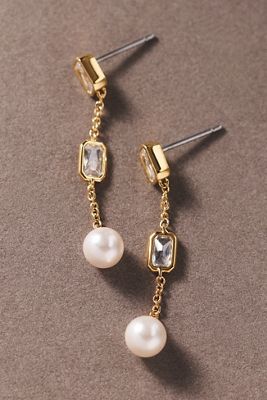 NADRI Bianca Linear Earrings