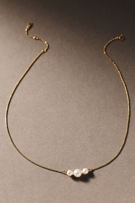 NADRI Bianca Tri-Pearl Necklace