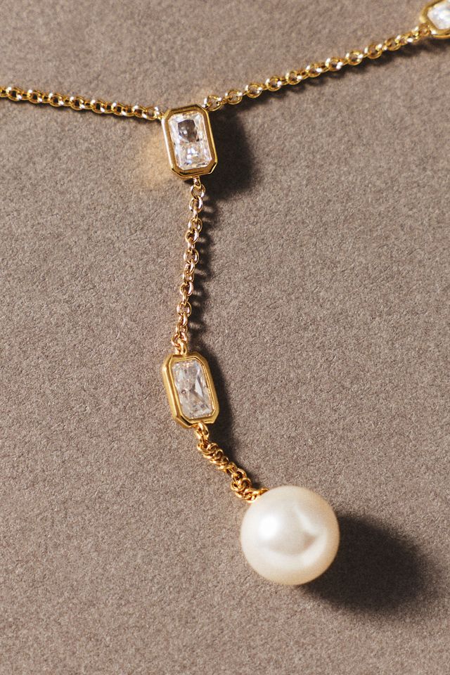 NADRI Bianca Lariat Necklace #1