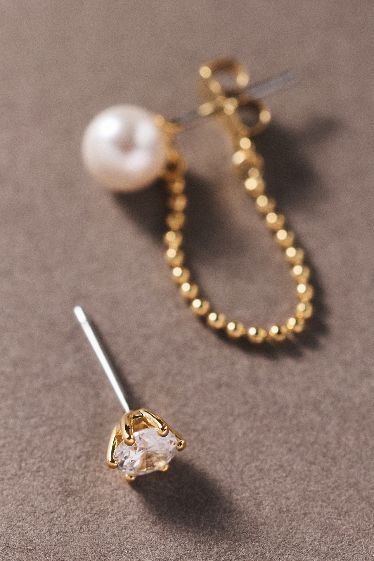 NADRI Venus Pearl Front-Back Earrings