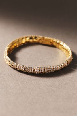 NADRI Crushed Pavé Dome Bracelet