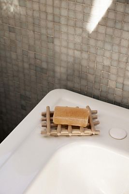 Handmade Ceramic Weave Soap Tray