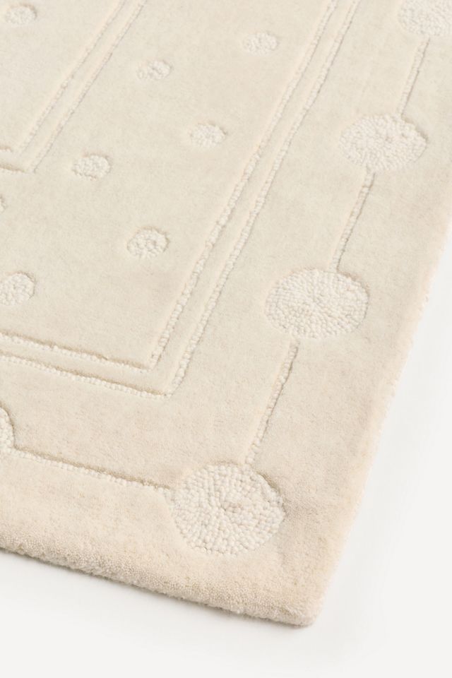 Charlotte Tufted Wool Geometric Rug #1