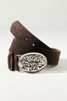 Streets Ahead Suede Belt