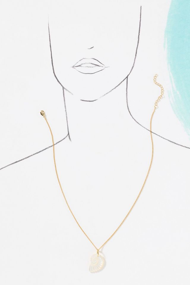 Electric Picks Summer Shell Necklace #2
