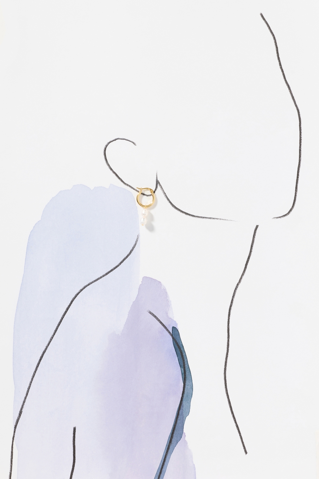 Electric Picks Summerland Hoop Earrings