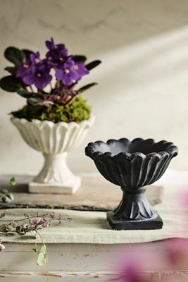 Flora Cement Urn Planter