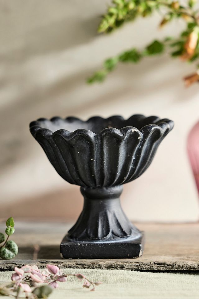 Flora Cement Urn Planter #1