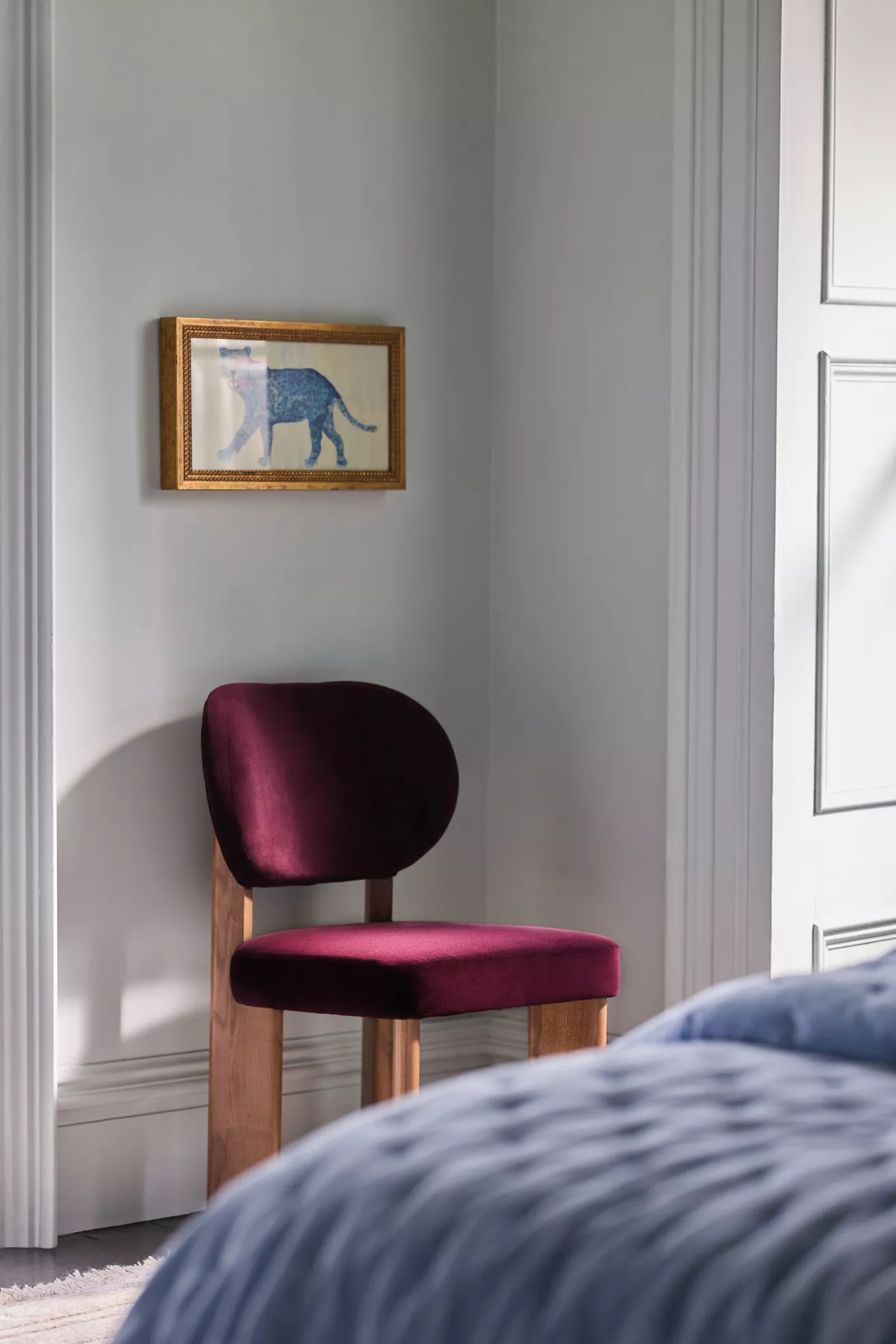 Blue Leopard Wall Art - thumbnail 2