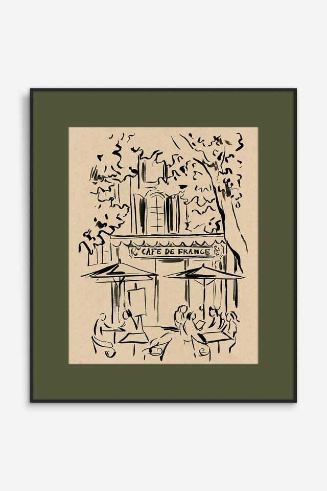 French Cafe Wall Art #1