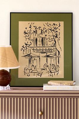French Cafe Wall Art