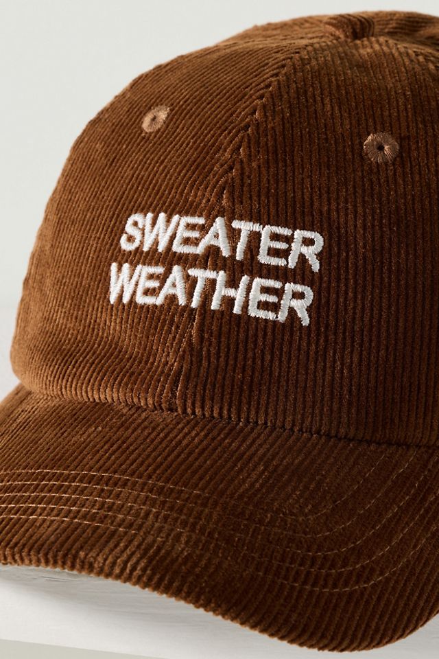 Intentionally Blank Cozy Season Corduroy Baseball Cap #2