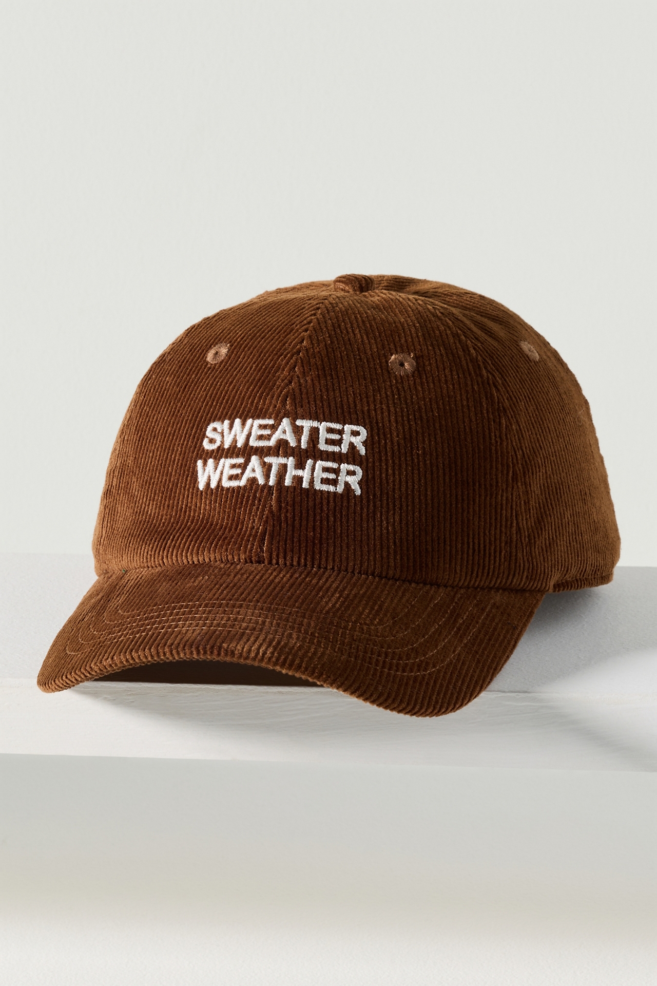 Intentionally Blank Cozy Season Corduroy Baseball Cap