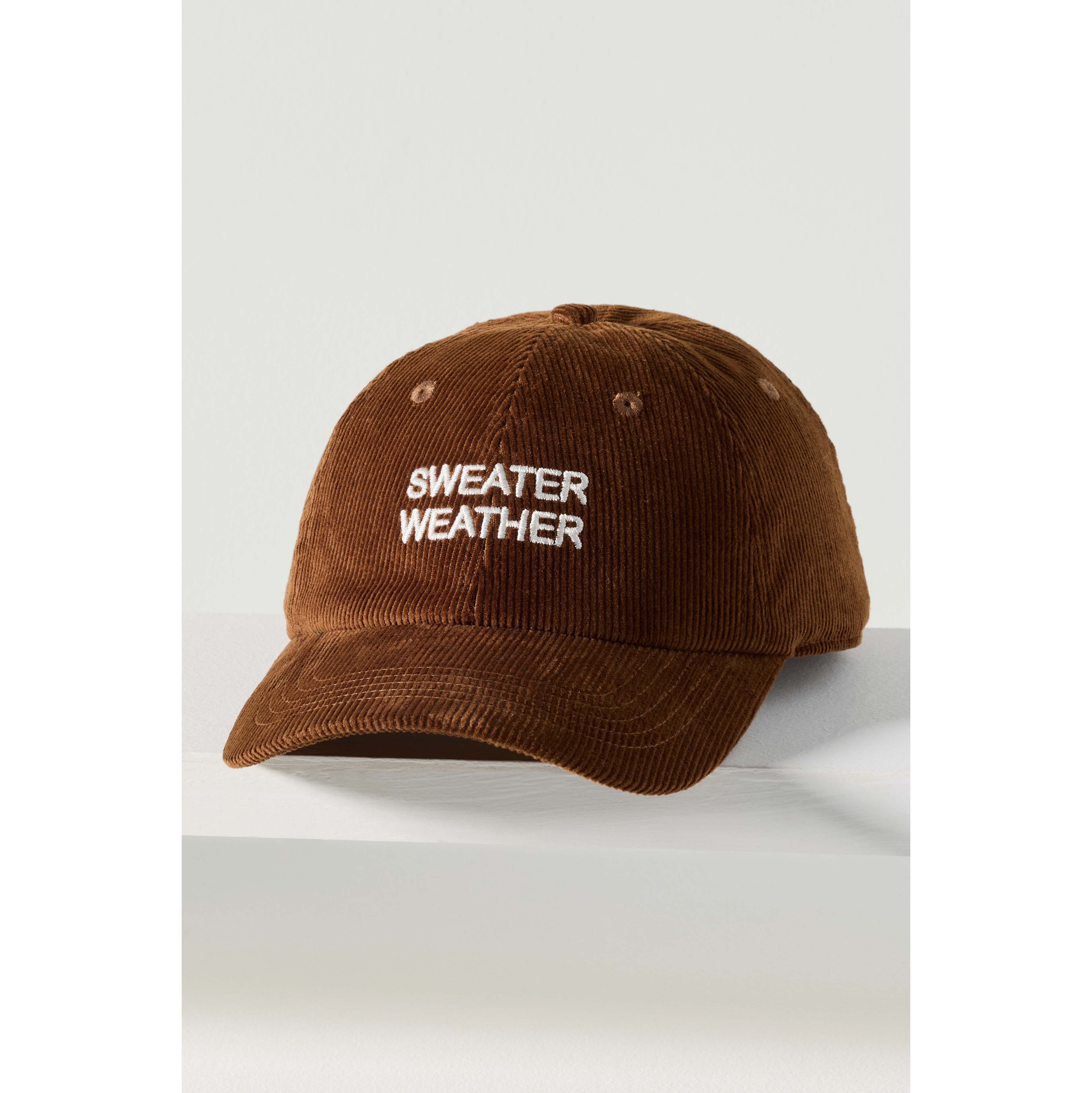 Intentionally Blank Cozy Season Corduroy Baseball Cap
