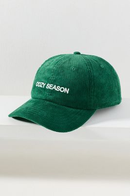 Intentionally Blank Cozy Season Corduroy Baseball Cap