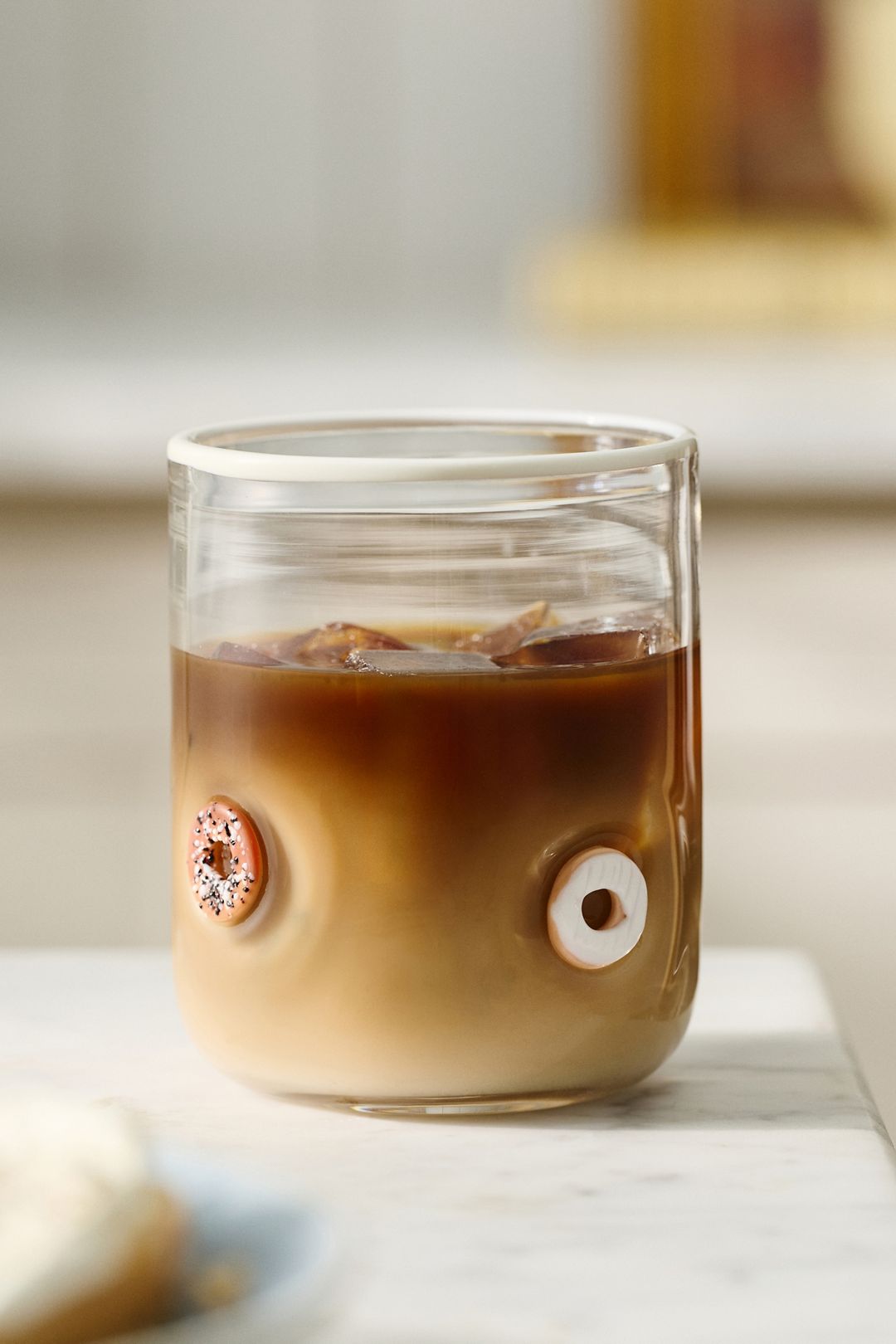 The Brunch Icon Juice Glass - Bagel, One Size