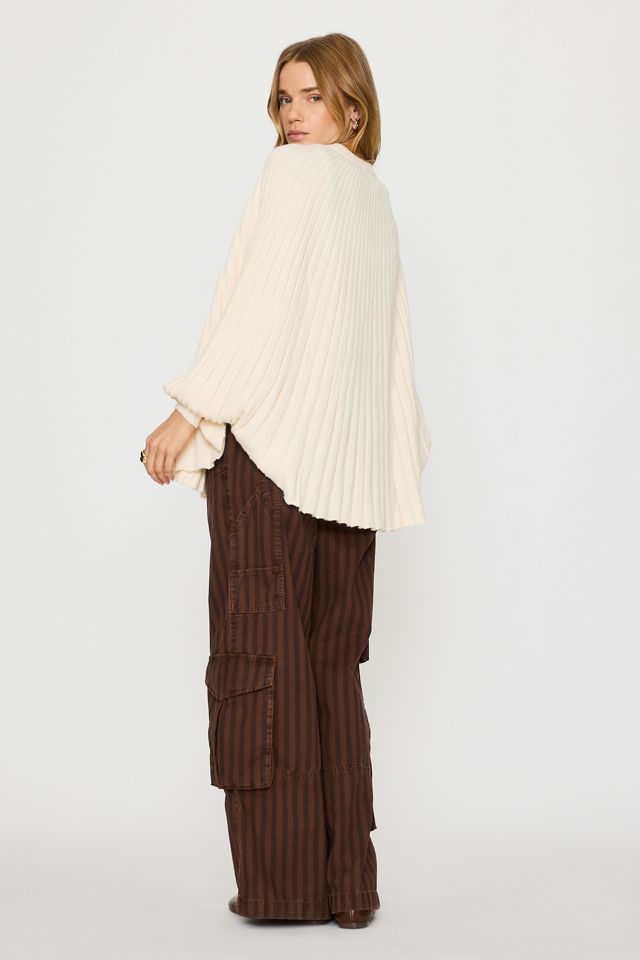 Mare Mare Ribbed Knit Shawl #2