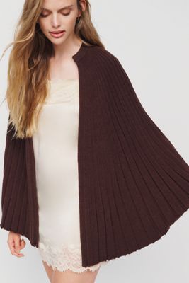 Mare Mare Ribbed Knit Shawl