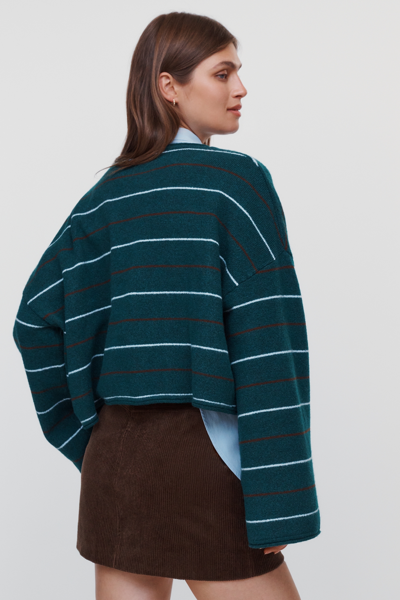 Bel Kazan Cropped Cardigan