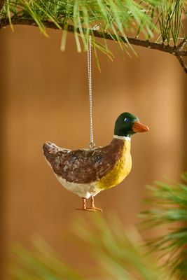 Duck Paper Mache Ornament