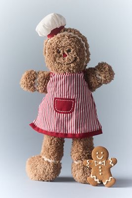 Mon Ami Chef Gingerbread Kids Stuffed Animal