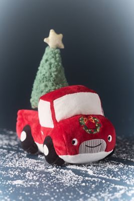 Mon Ami Christmas Tree Truck Kids Stuffed Animal