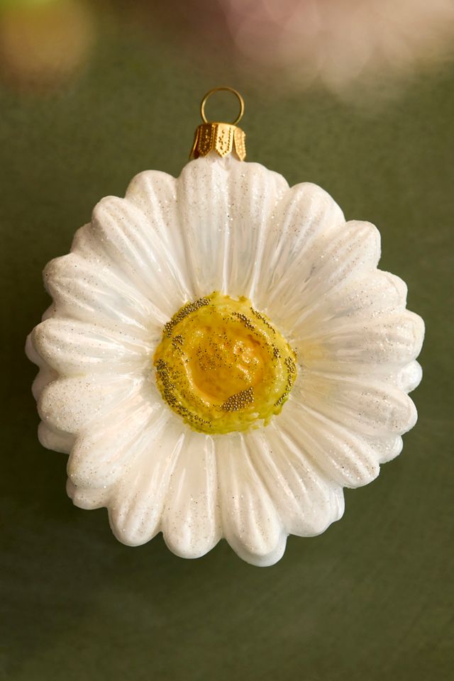 Daisy Glass Ornament #1
