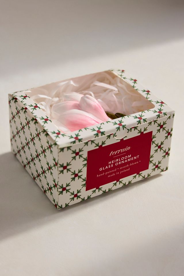 Magnolia Glass Ornament #1