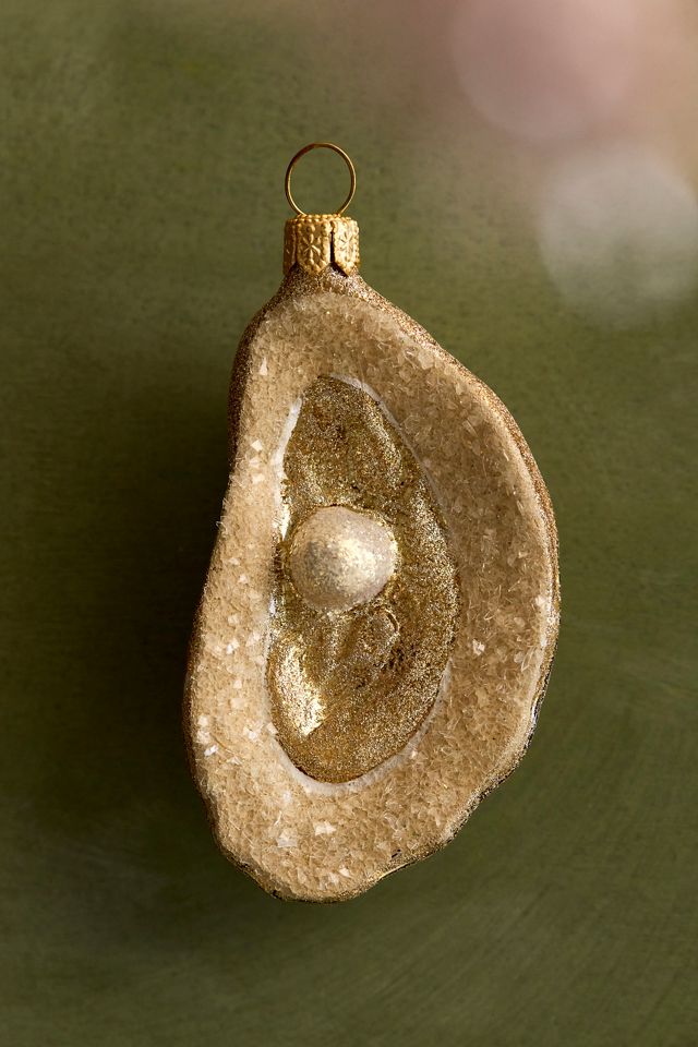 Oyster Glass Ornament #1