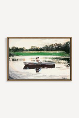 Boat Kiss Wall Art