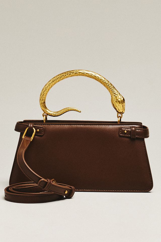 JW PEI Elena Snake Top Handle Bag #1