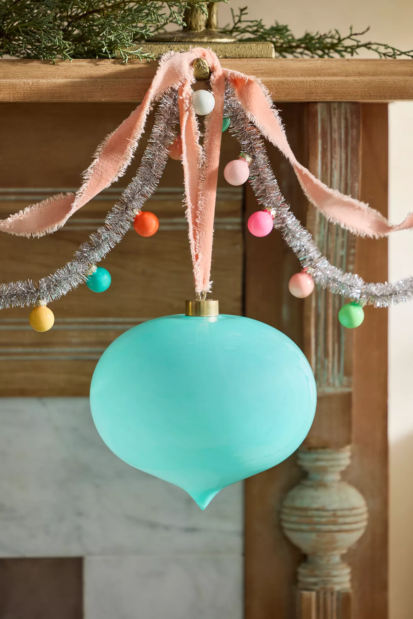 Terrain Good Cheer Glass Onion Ornament