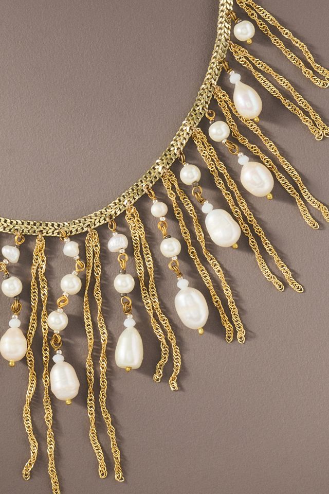 Dangle Fringe Necklace #1