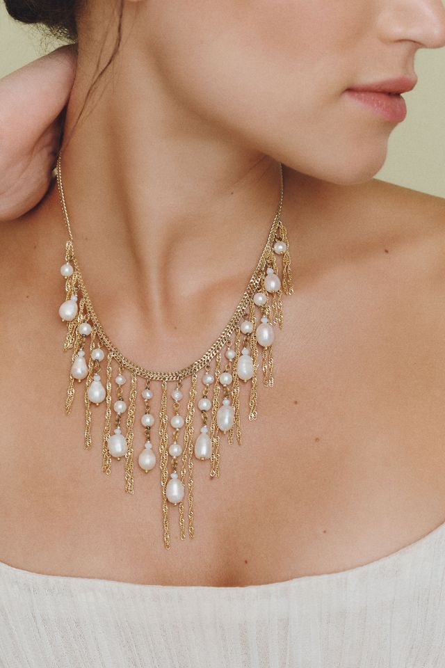 Dangle Fringe Necklace #1